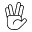 Live Long & Prosper - Hand Sign Language