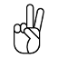 Peace Man - Hand Sign Language